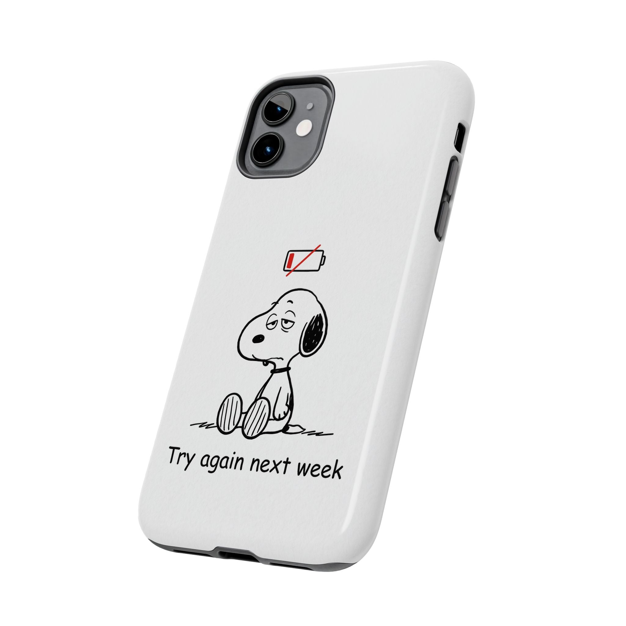 Low Battery Phone Case