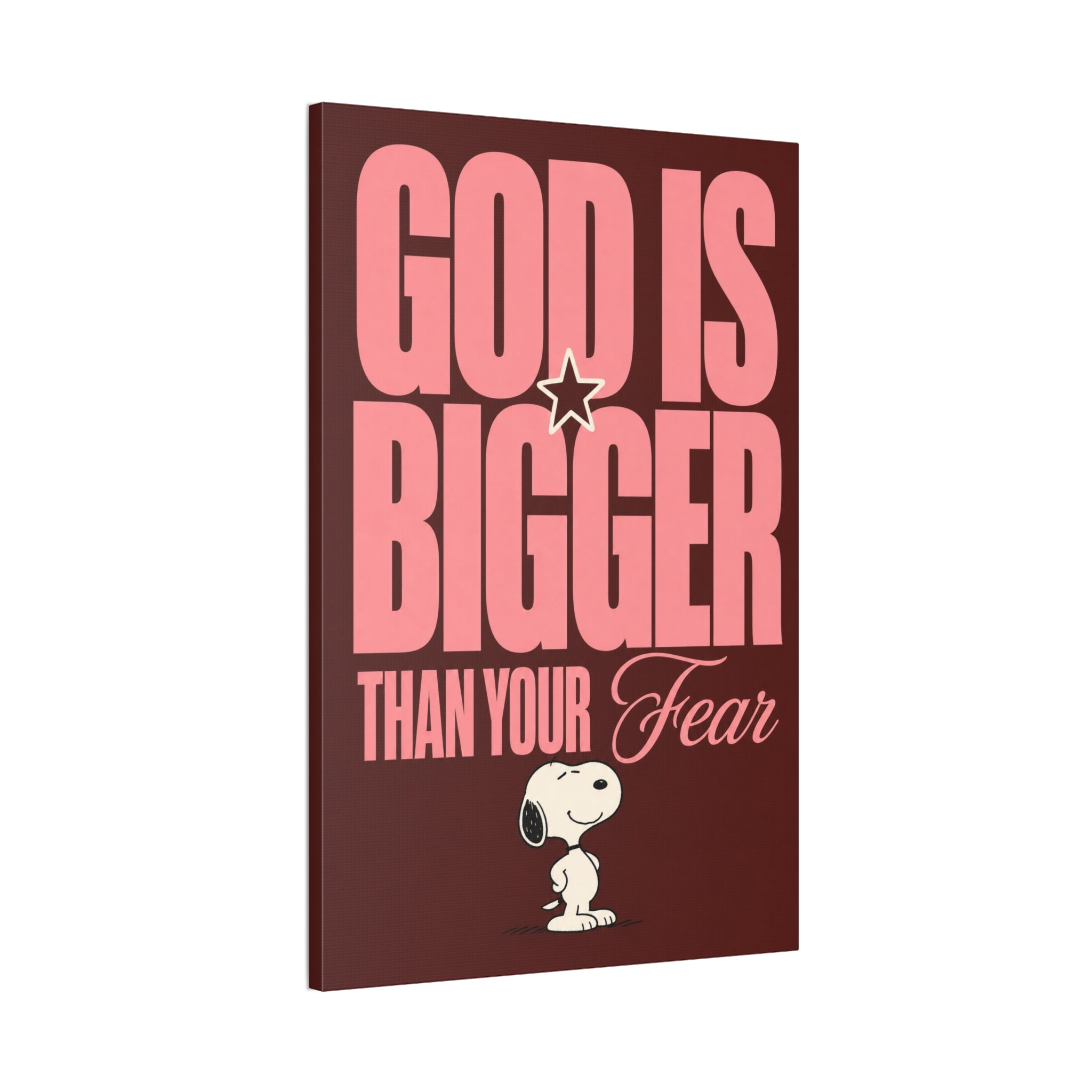 God Is Bigger Canvas