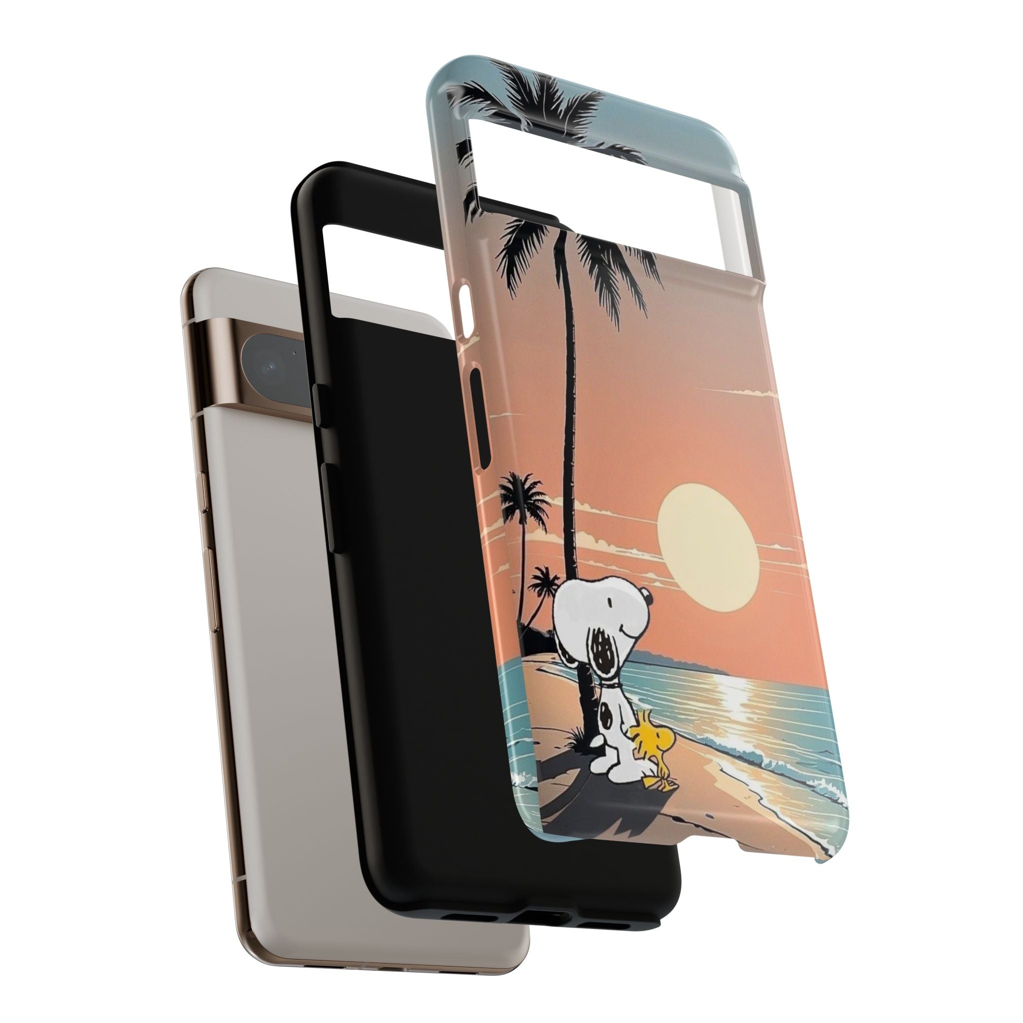 Snoopy Beach Sunset Phone Case
