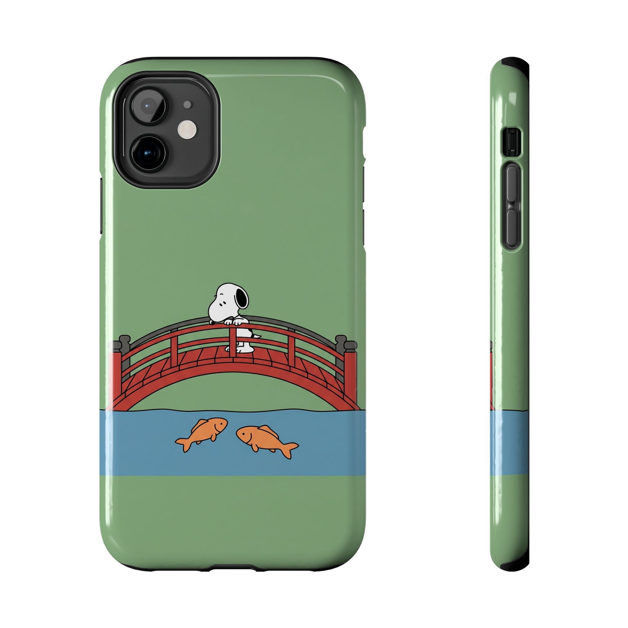 Koi Bridge Phone Case
