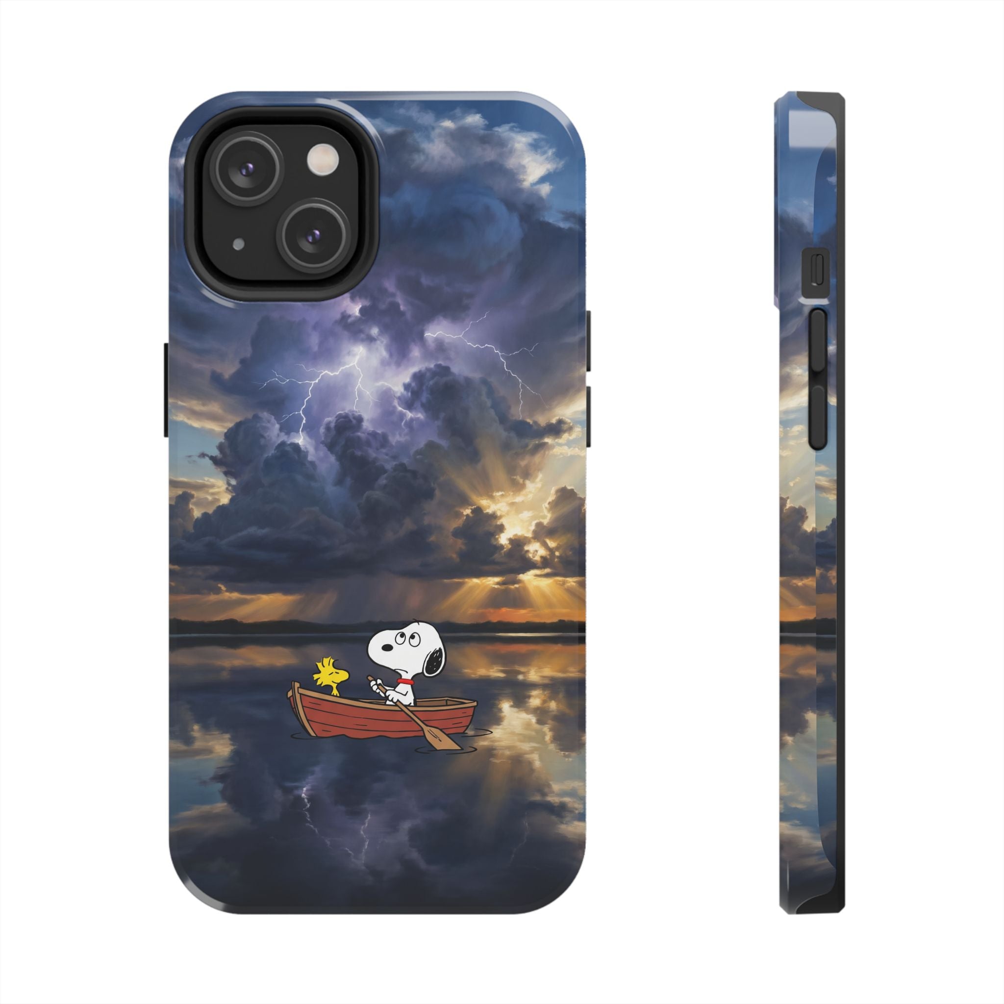 Stormy Rowboat Phone Case