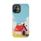 Relaxing Doghouse Phone Case