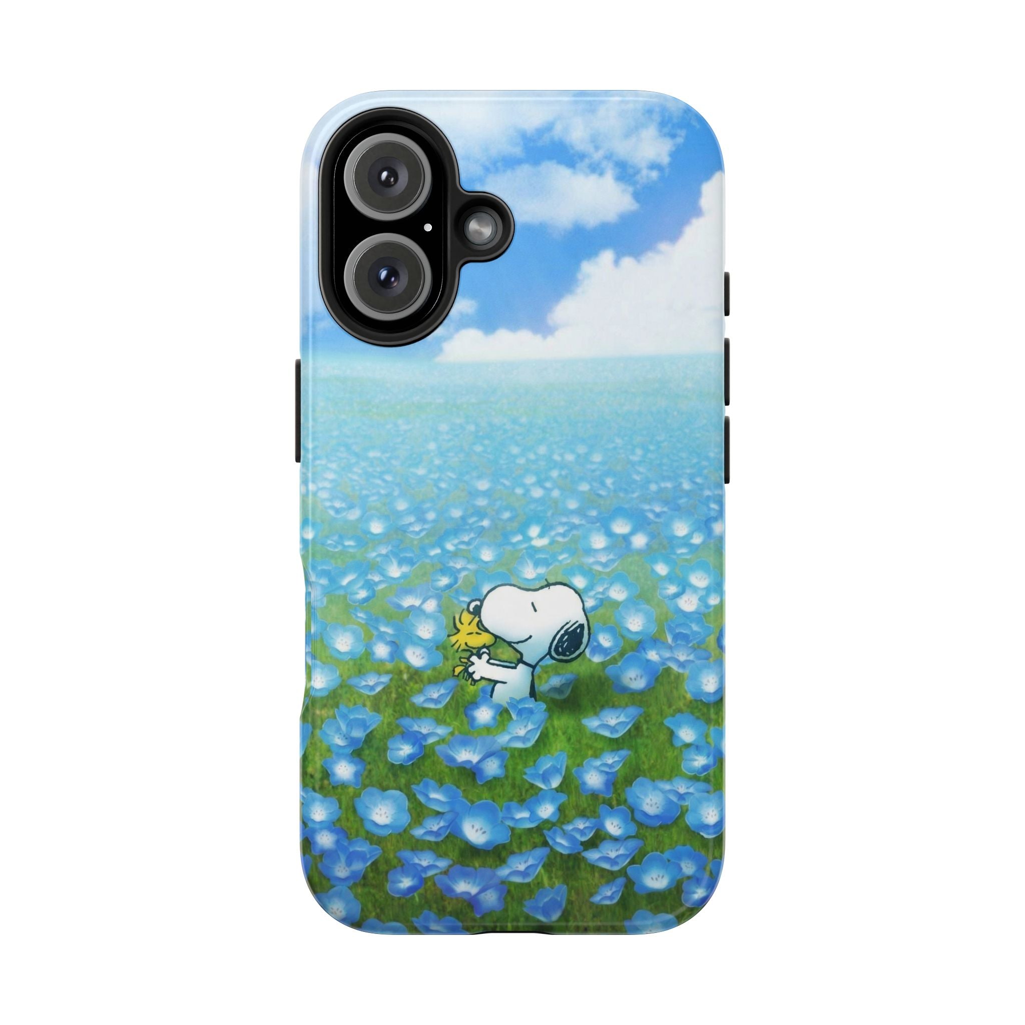 Blue Flower Field Case