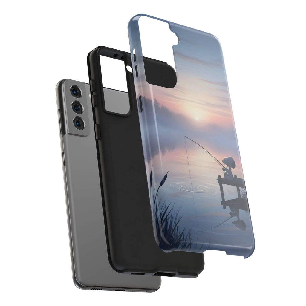 Sunset Fishing Phone Case
