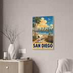 Snoopy San Diego Canvas