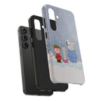 Snowy Reading Phone Case
