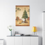 Snoopy Campfire Canvas