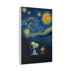 Starry Night Friends Canvas