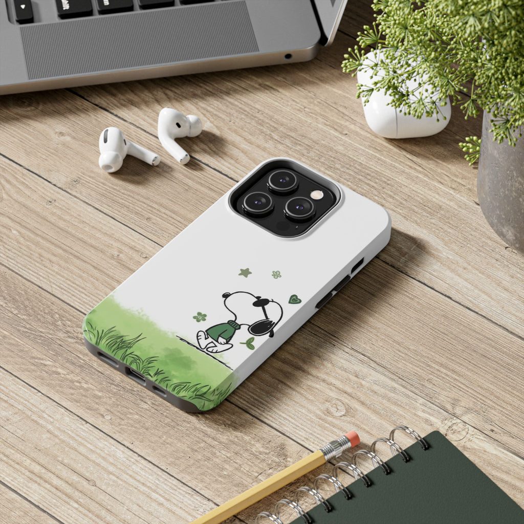 Snoopy Shamrocks Phone Case