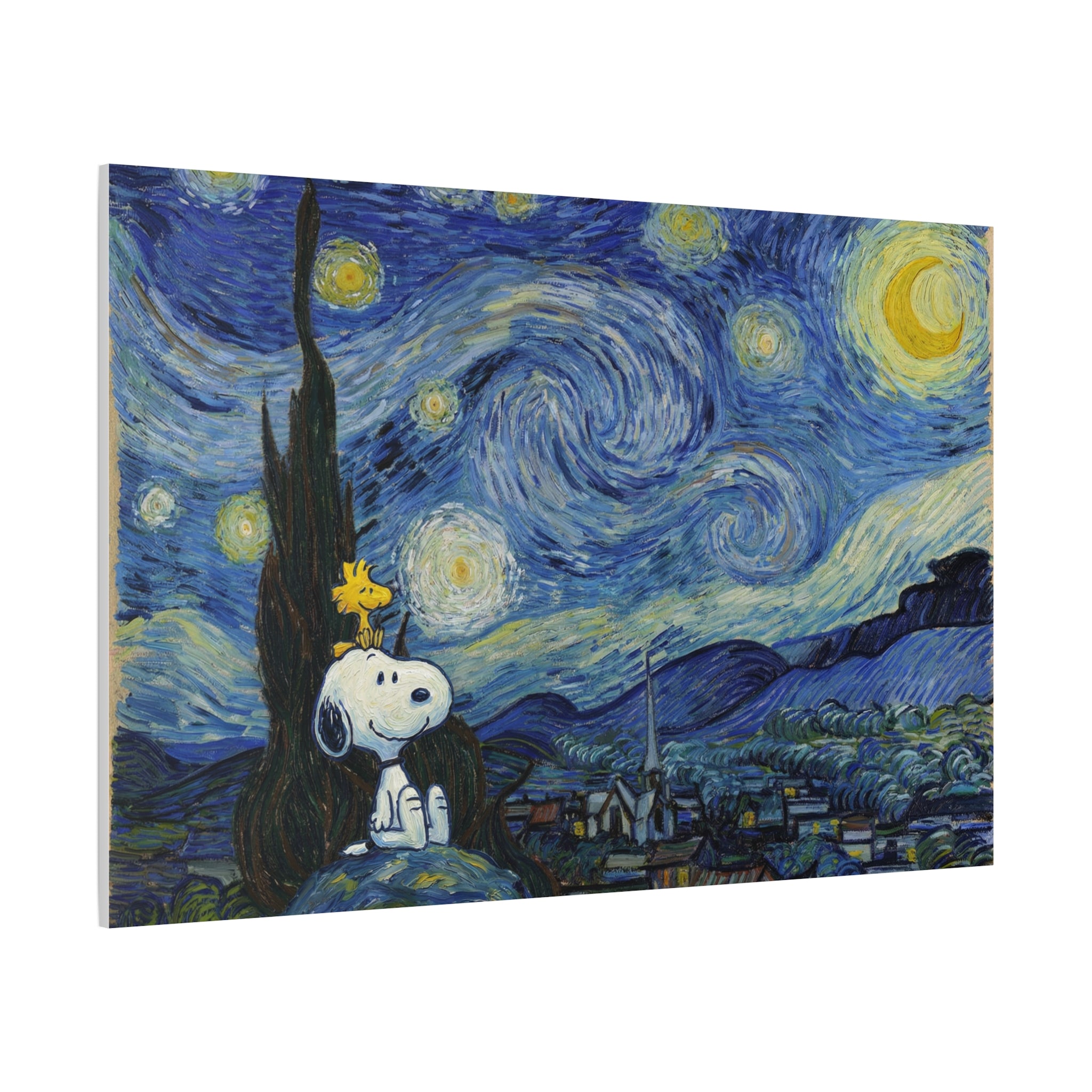 Woodstock Starry Night Canvas