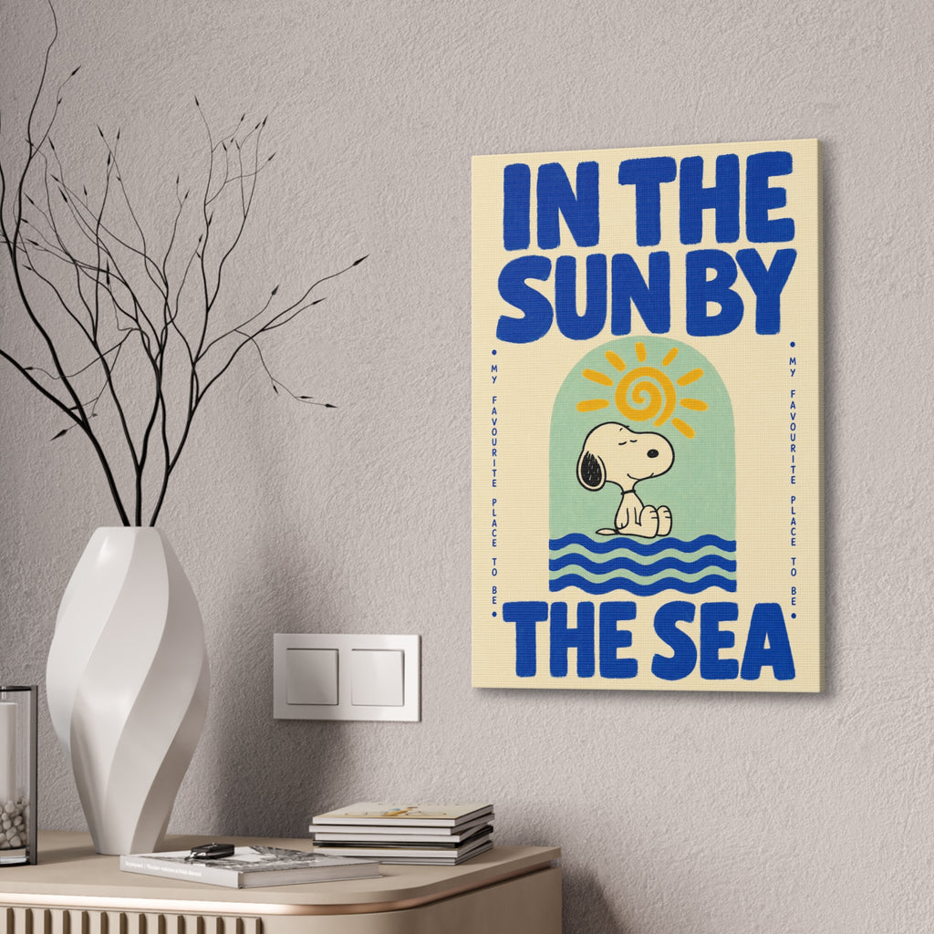 Sun By The Sea Canvas