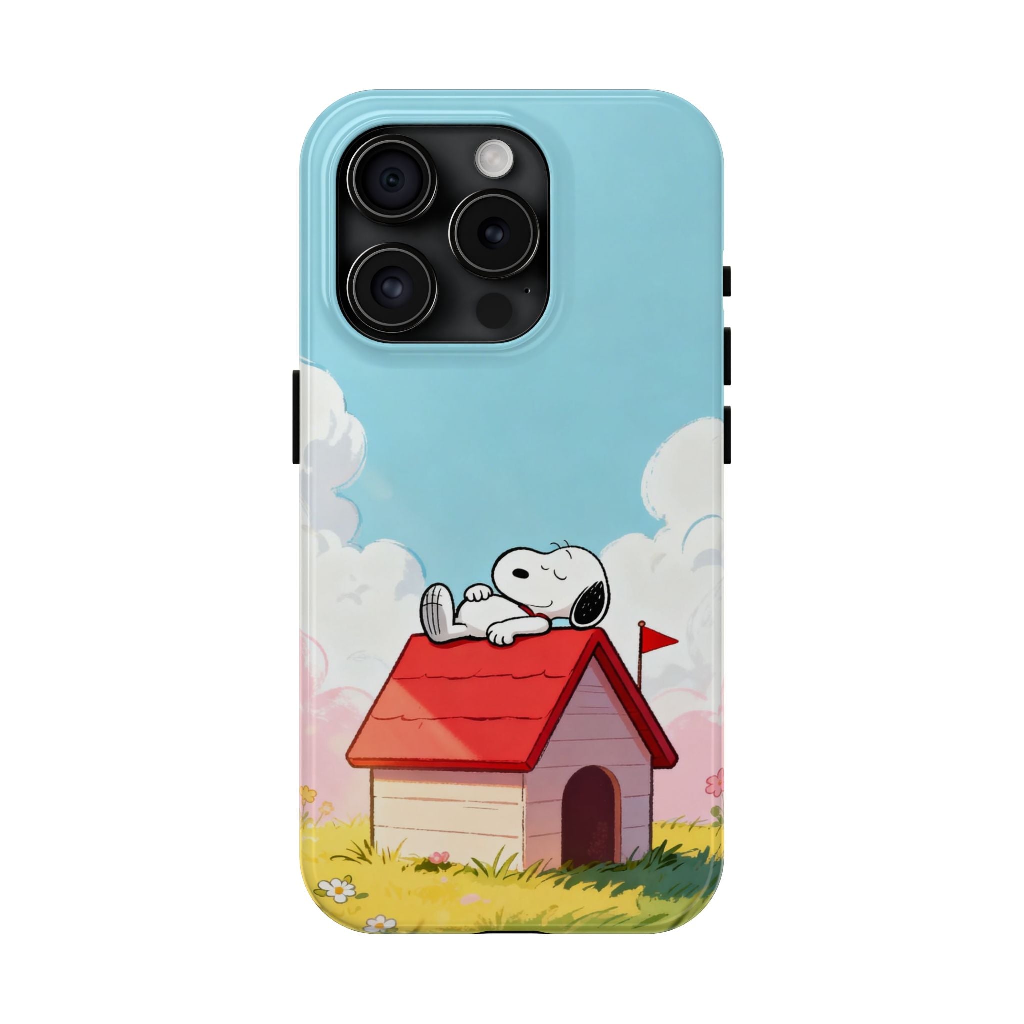 Relaxing Doghouse Phone Case