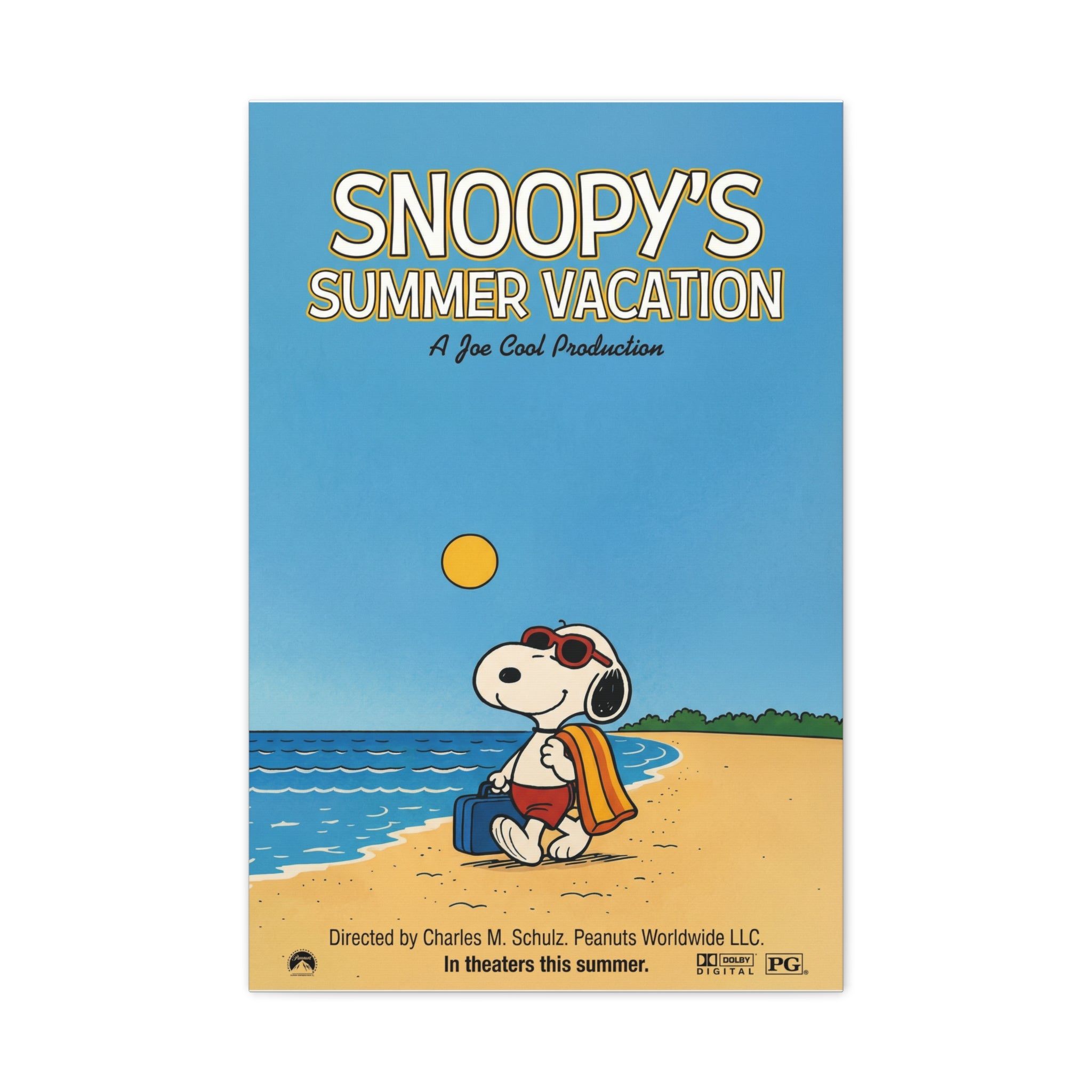 Summer Vacation Canvas