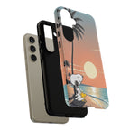 Snoopy Beach Sunset Phone Case