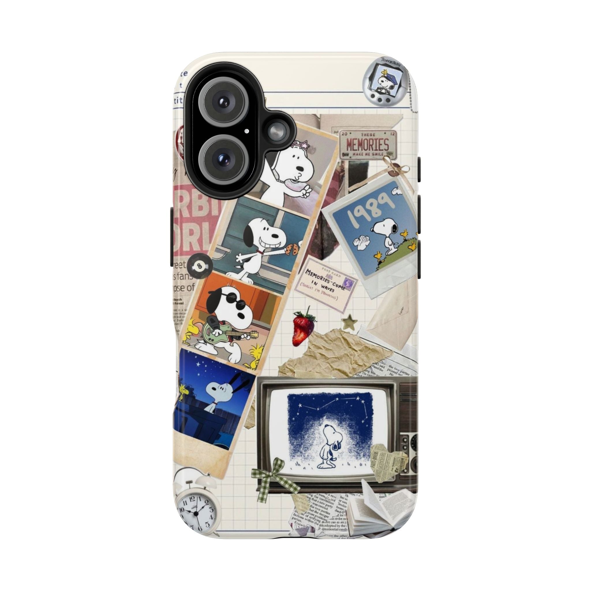 Retro Snoopy Collage Phone Case