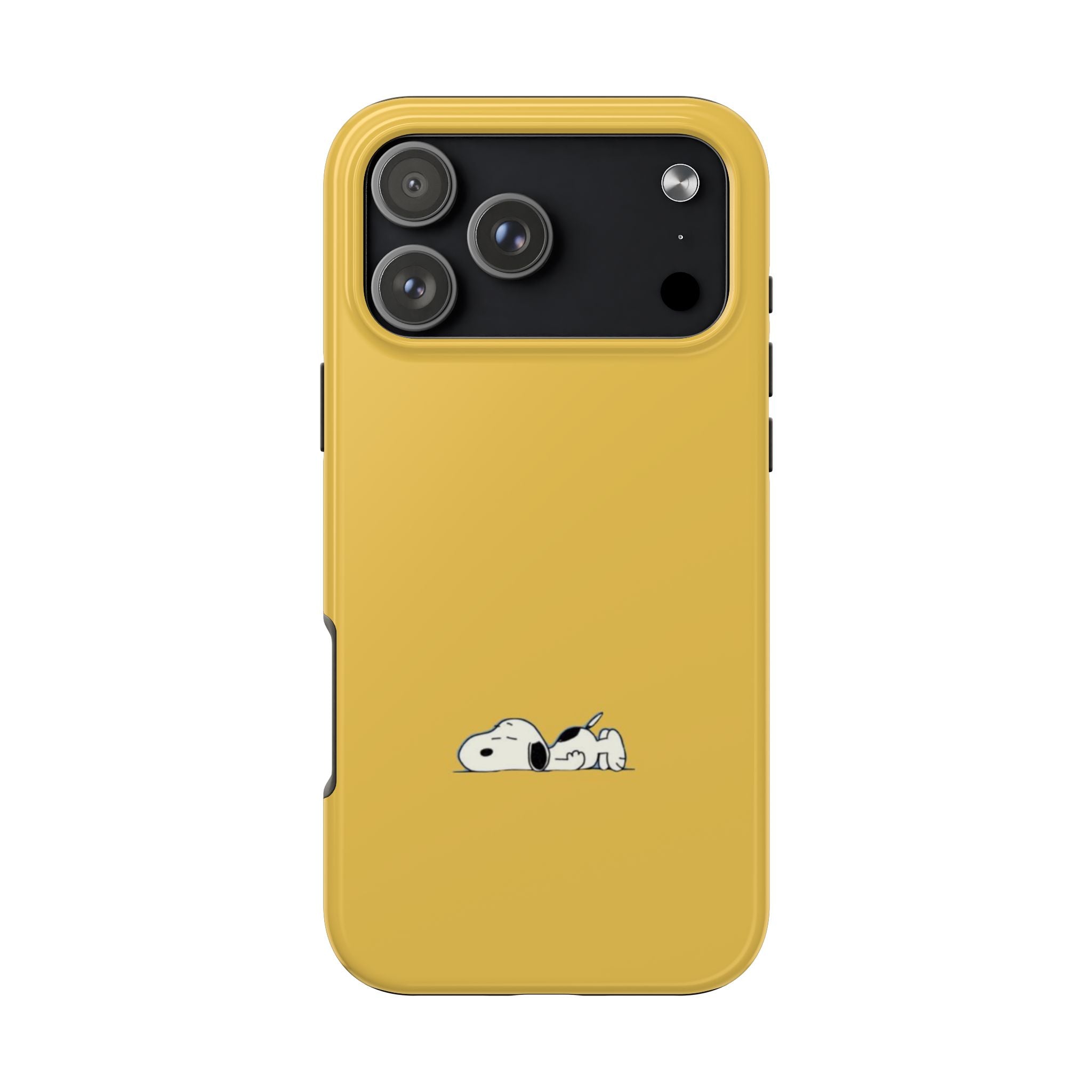 Sleeping Snoopy Yellow Phone Case