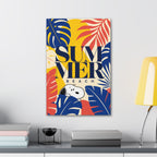 Snoopy Summer Beach Canvas