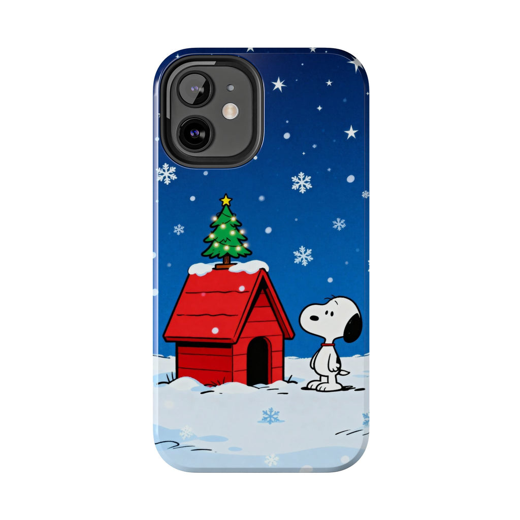 Christmas Doghouse Phone Case