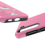 Pink Fuzzy Coat Case