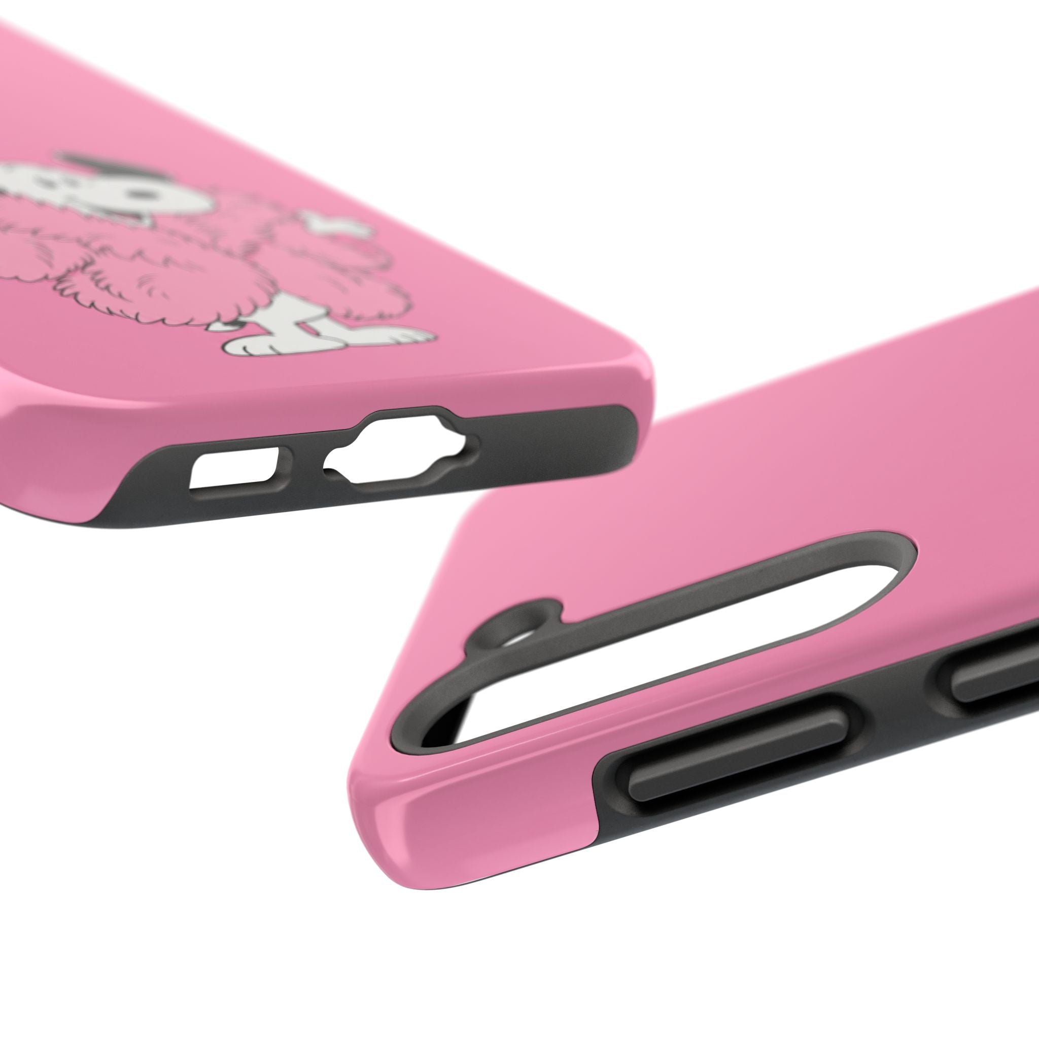 Pink Fuzzy Coat Case