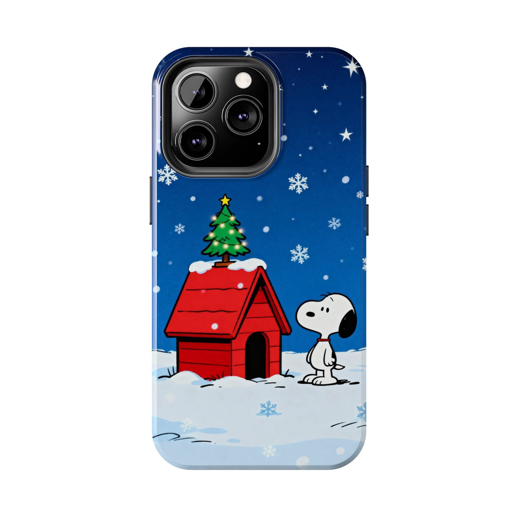 Christmas Doghouse Phone Case