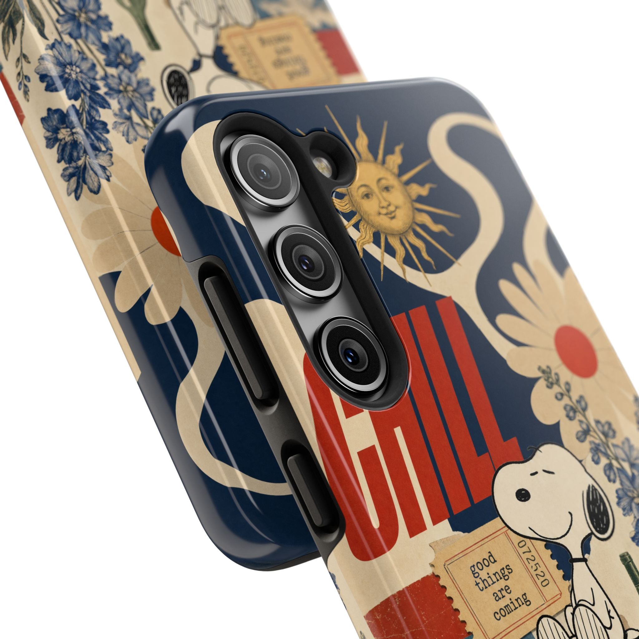 Snoopy Chill Collage Case