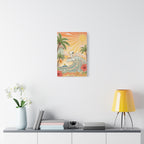 Retro Snoopy Surf Canvas