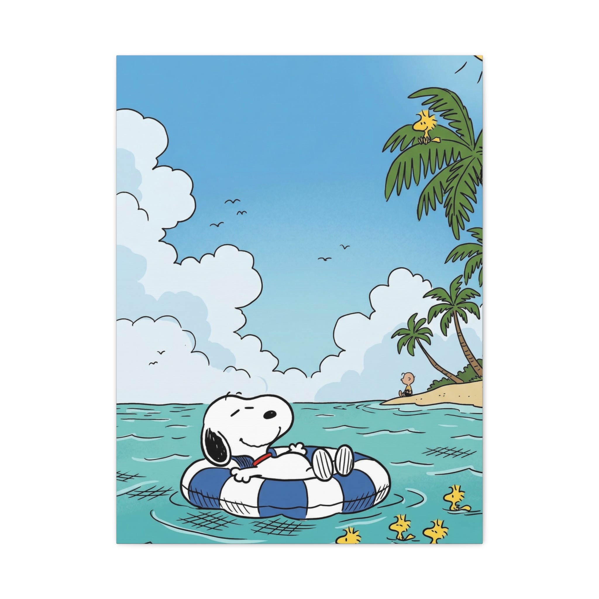 Inner Tube Float Canvas