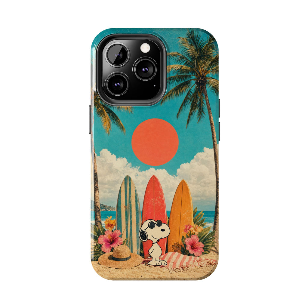 Retro Beach Sun Case