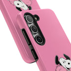 Pink Fuzzy Coat Case