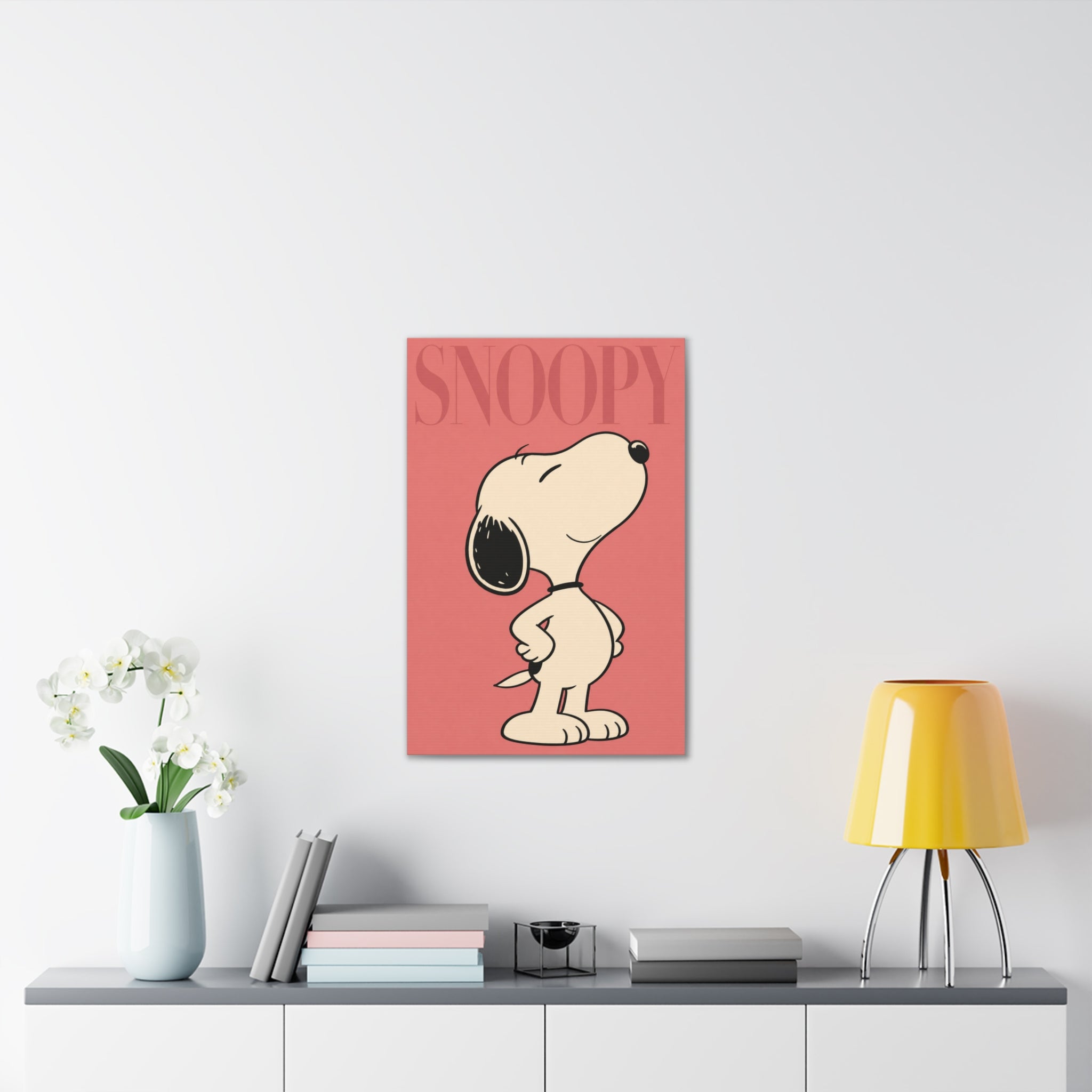 Snoopy Pose Canvas