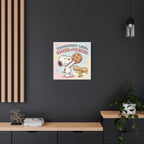 Cookie Powered Snoopy Canvas