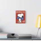 Snoopy Dogue Plaid Canvas