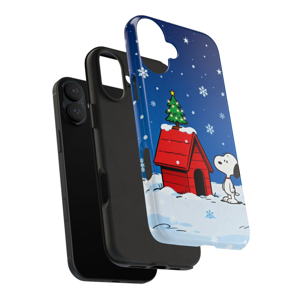 Christmas Doghouse Phone Case