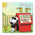 Snoopy Selfies Canvas