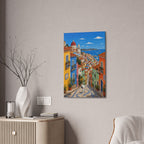 Snoopy Coastal Village Canvas