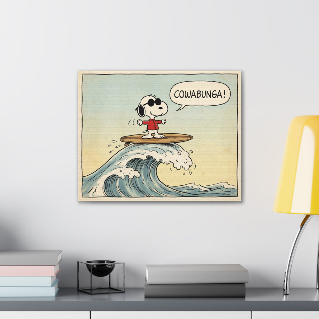 Cowabunga Surf Canvas