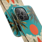 Retro Beach Sun Case
