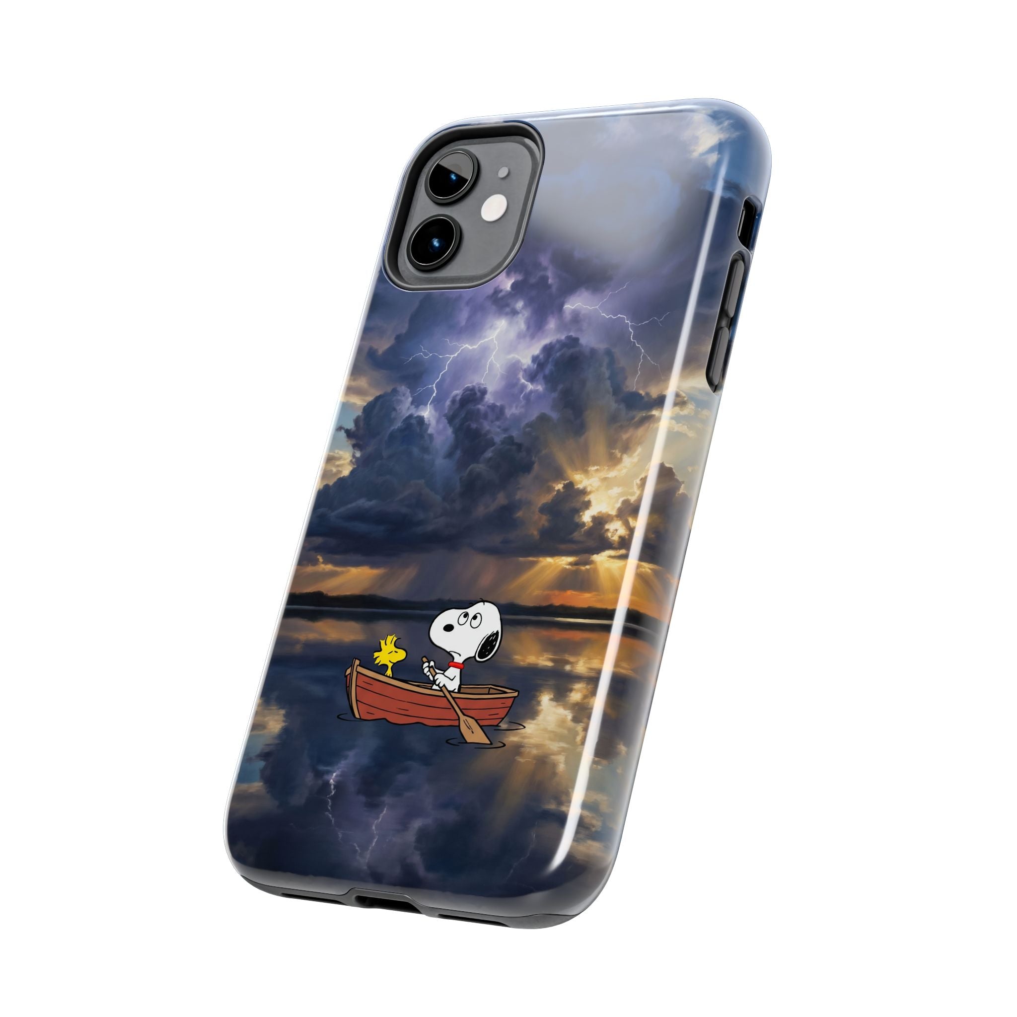 Stormy Rowboat Phone Case