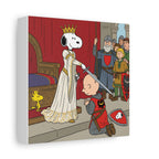 Snoopy Knight Canvas