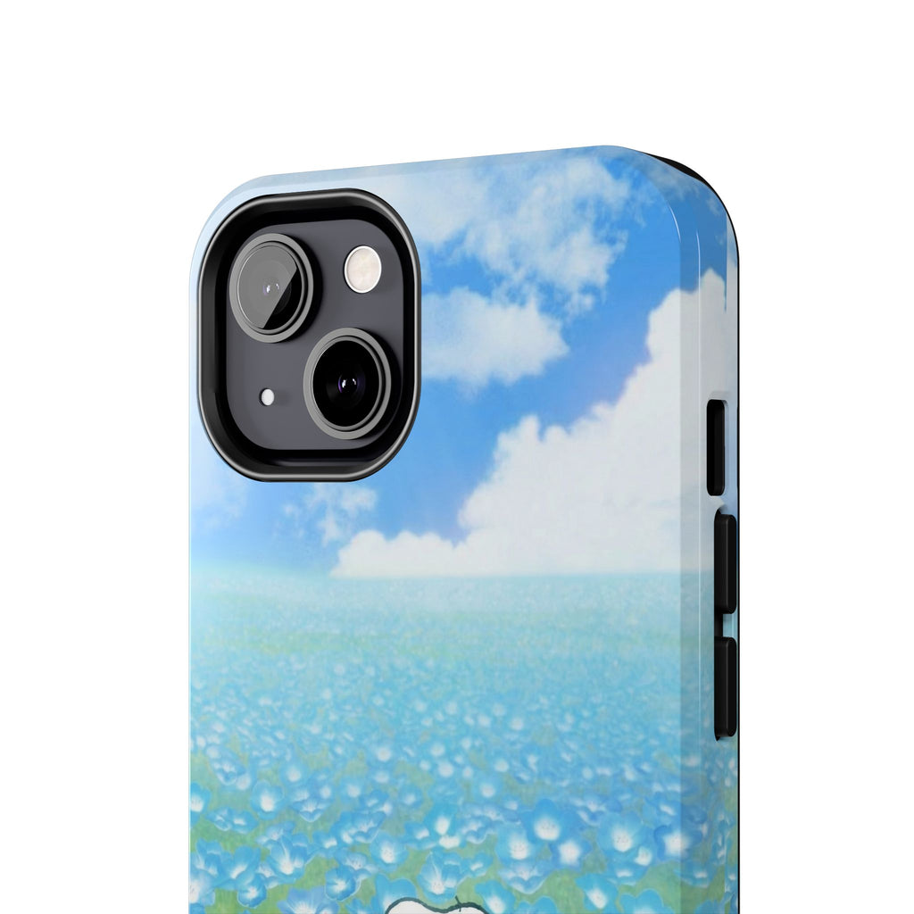 Blue Flower Field Case