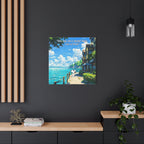 Snoopy Seaside Canvas