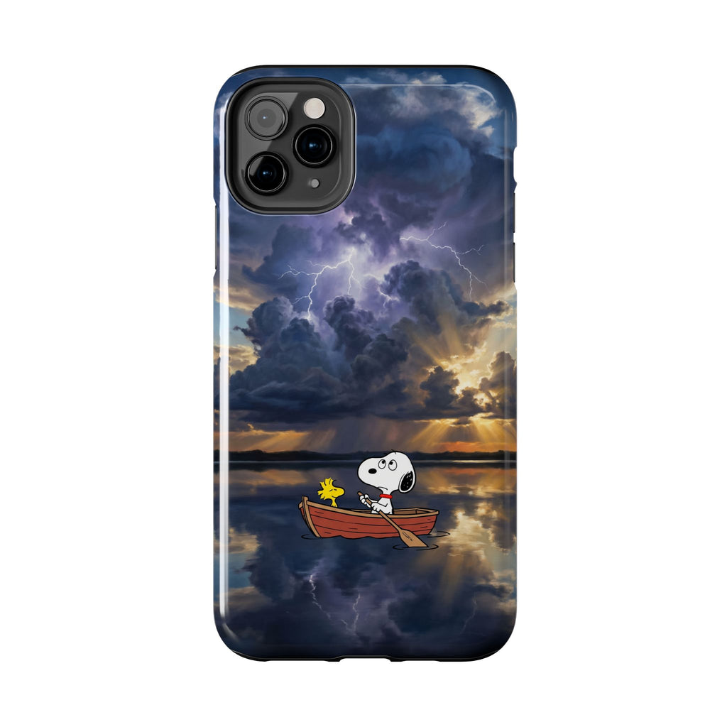 Stormy Rowboat Phone Case