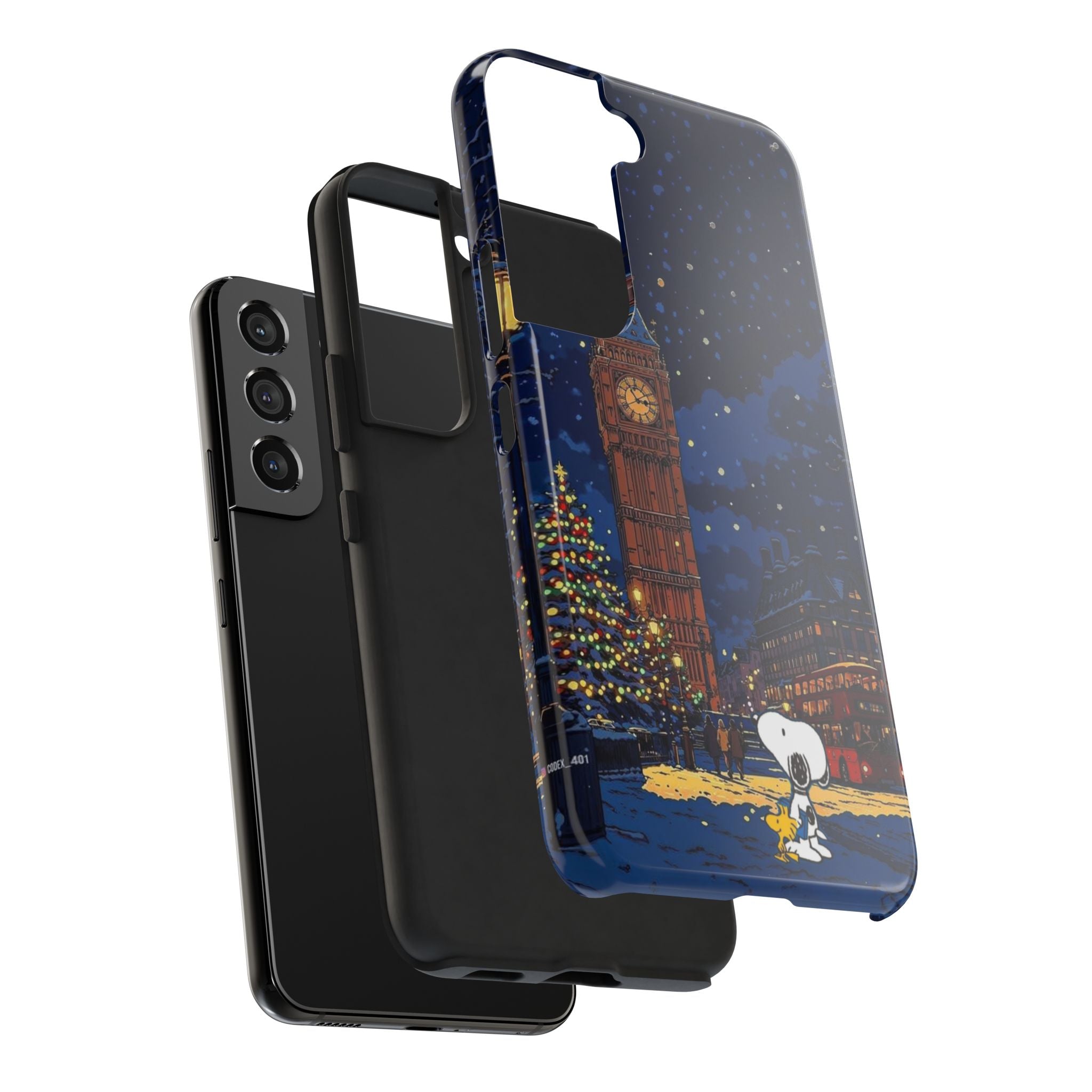 London Christmas Phone Case
