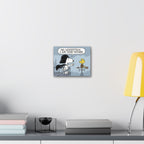 Snoopy Vader Comic Canvas