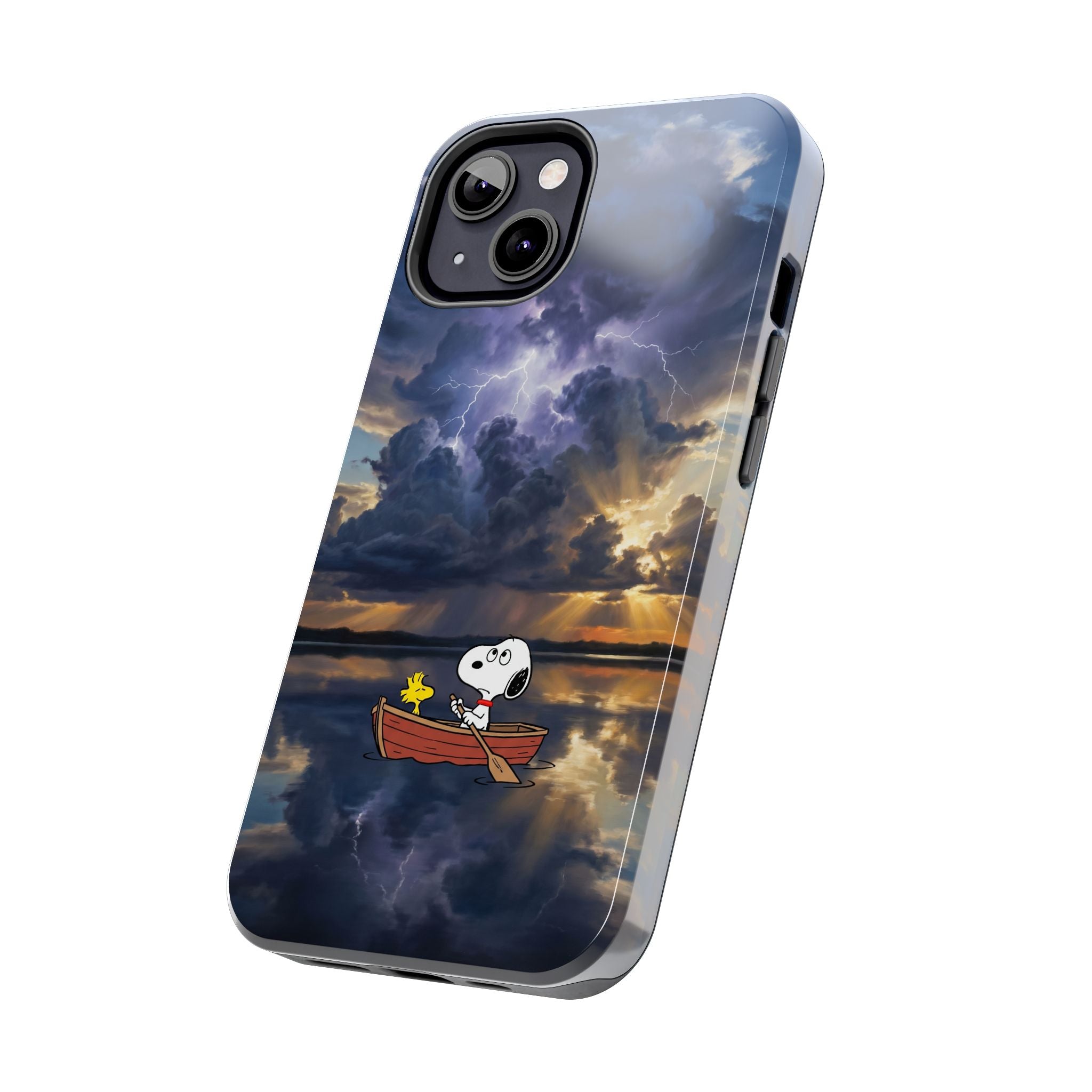 Stormy Rowboat Phone Case