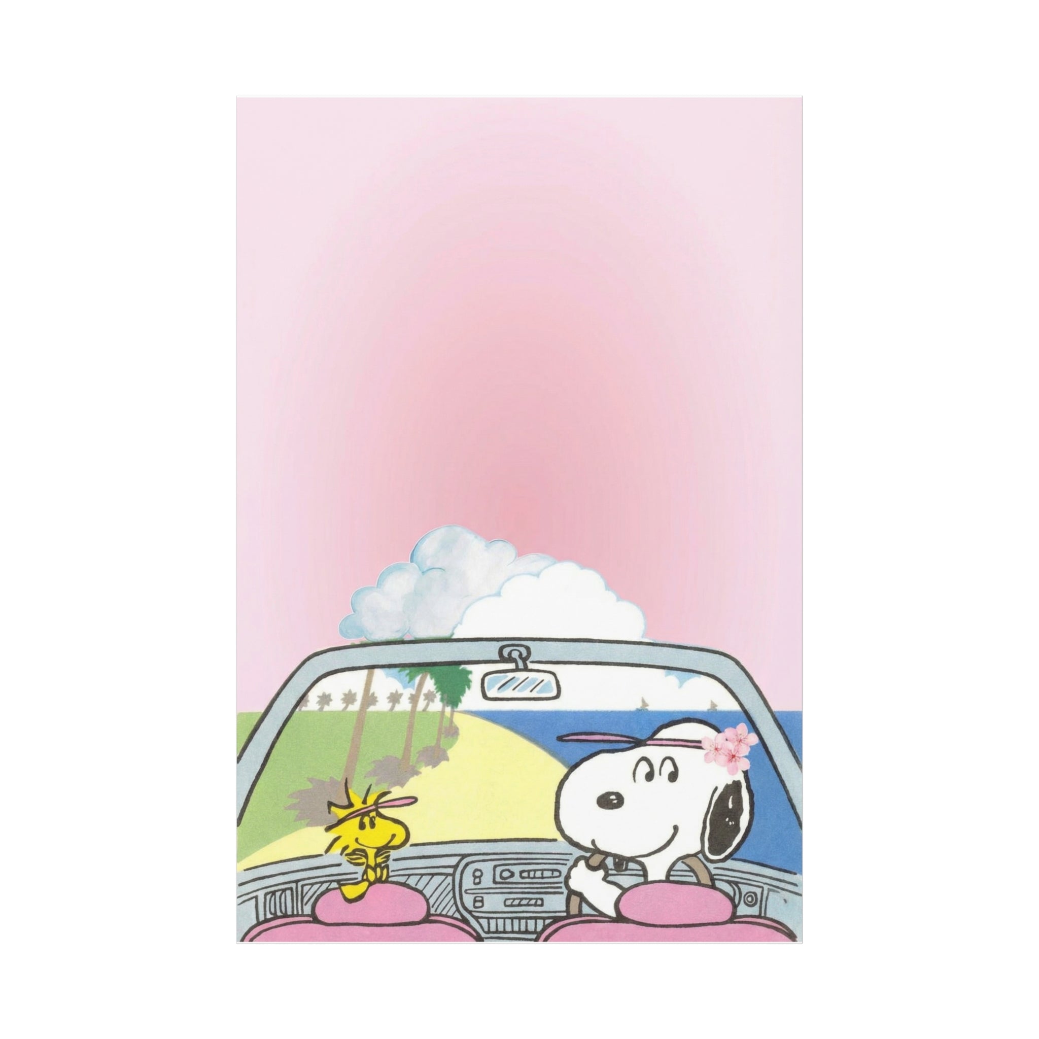 Woodstock Road Trip Canvas