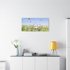 Autumn Leaf Pile Canvas