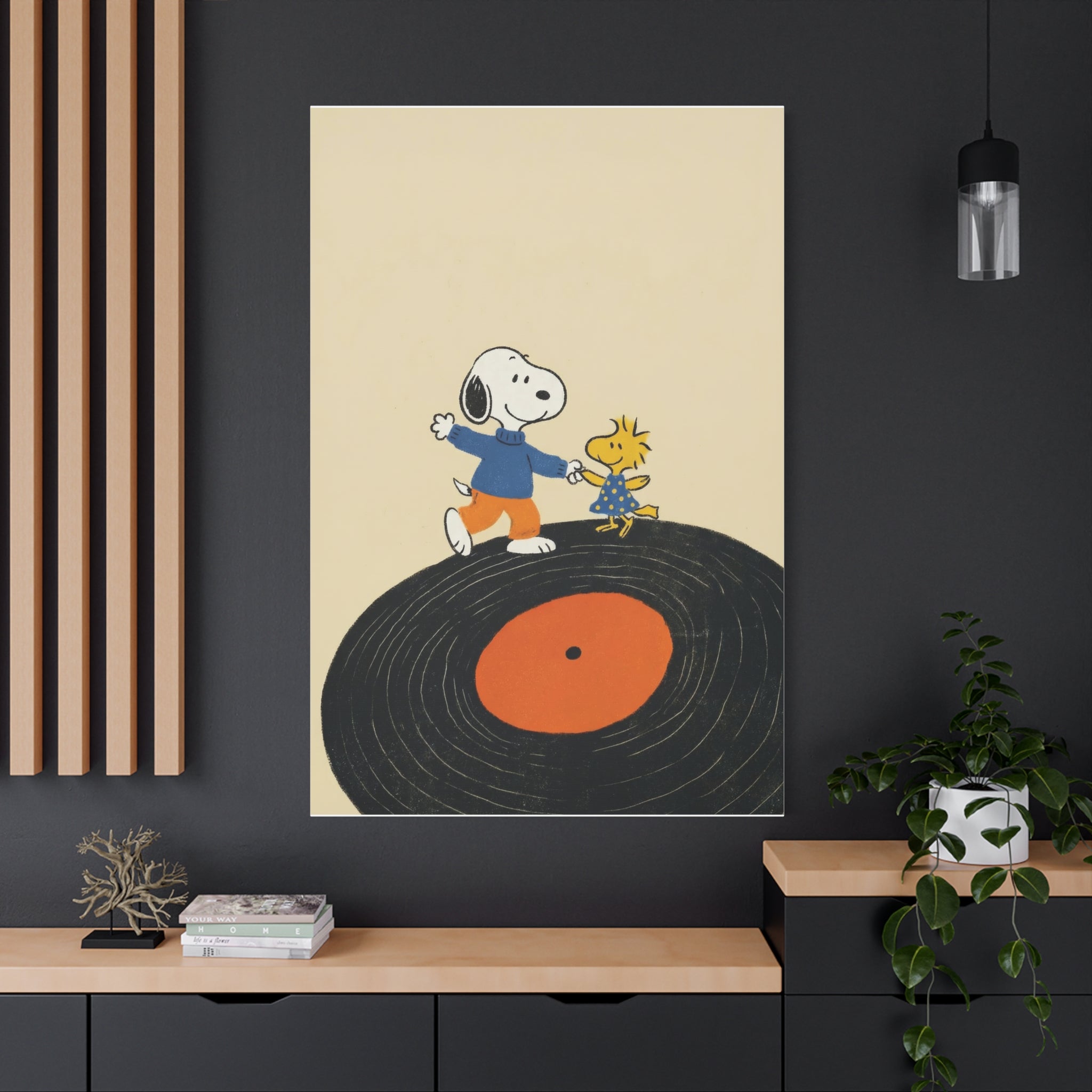 Dancing On Vinyl Canvas
