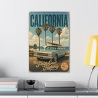 California Coast Snoopy Canvas